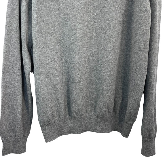 J.Crew Men's V-neck Cotton with Cashmere Long Sleeve Sweater Size XL - Picture 7 of 9